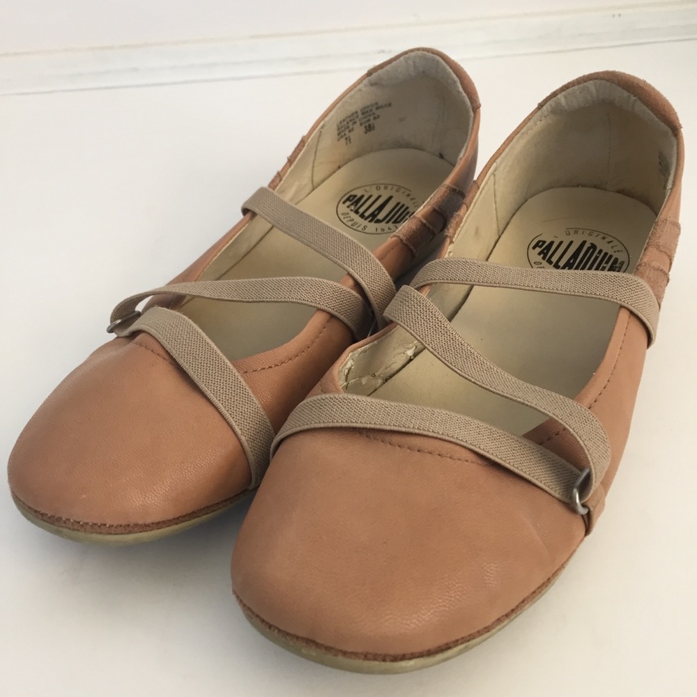 Palladium Leather Ballet  Flats 7.5